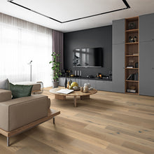 Load image into Gallery viewer, Castlebury Stargazer White Oak 1/2 in. T X 7.5 in. W Tongue &amp; Groove Engineered Hardwood Flooring (27 sq.ft./case)