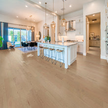 Load image into Gallery viewer, Rivers Edge Hickory 3/8 in. T x 5 in. W Tongue and Groove Scraped Engineered Hardwood Flooring (24.5 sq. ft. / Case)