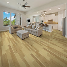 Load image into Gallery viewer, Natural Hickory 1/2 in. T x 7.65 in. W Tongue and Groove Brushed Engineered Hardwood Flooring  (25.5 sq. ft./Case)