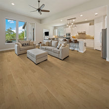 Load image into Gallery viewer, Lunar White Oak 1/2 in. T x 7.65 in. W Tongue and Groove Brushed Engineered Hardwood Flooring (25.5 sq. ft./Case)