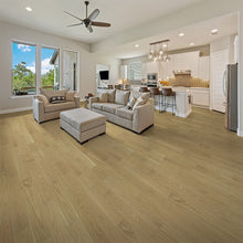 Load image into Gallery viewer, Natural White Oak 1/2 in. T x 7.65 in. W Tongue and Groove Brushed Engineered Hardwood Flooring (25.5 sq. ft./Case)