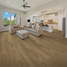 Load image into Gallery viewer, Tides White Oak 1/2 in. T x 7.65 in. W Tongue and Groove Brushed Engineered Hardwood Flooring (25.5 sq. ft./Case)