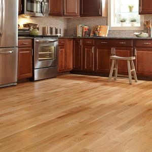 Natural Low Gloss Red Oak 3/4 in. T x 5 in. W Smooth Solid Hardwood Flooring (20 sq.ft./case)