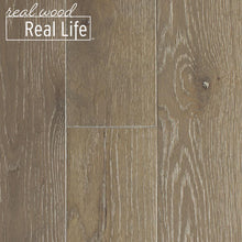 Load image into Gallery viewer, Oak Driftwood Wire Brushed 3/4 in. Thick x 5 in. Wide x Random Length Solid Hardwood Flooring (20 sq. ft. / case)