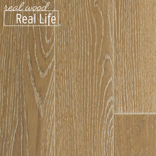 Load image into Gallery viewer, Oak Charleston Sand Wire Brushed 3/4 in. Thick x 5 in. Wide x Random Length Solid Hardwood Flooring (20 sq. ft. / case)