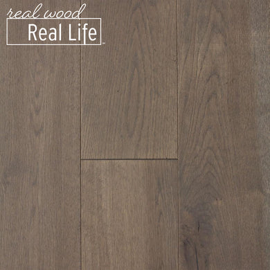 Castlebury Scarborough Grey Eurosawn Oak 3/4 in. T x 5 in. W x Random Length Solid Hardwood Flooring (20 sq. ft./case)