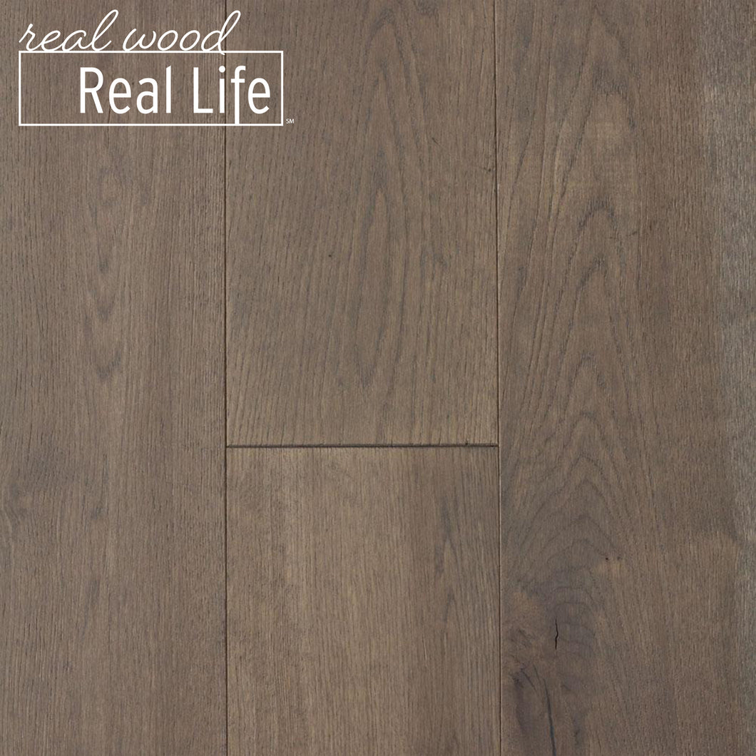 Castlebury Scarborough Grey Eurosawn Oak 3/4 in. T x 5 in. W x Random Length Solid Hardwood Flooring (20 sq. ft./case)