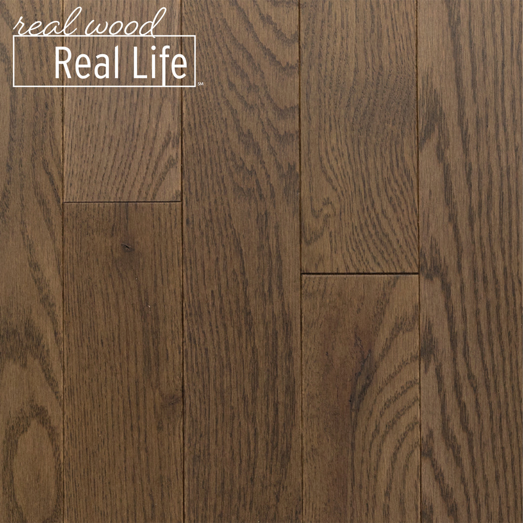 Northern Coast Seaside Oak 3/4 in. Thick x 3 in. Width x Random Length Solid Hardwood Flooring (24 sq. ft./case)